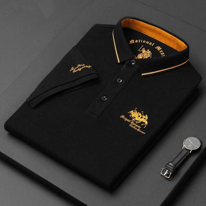 Mirevano | Contrast Trim Classic Polo Shirt