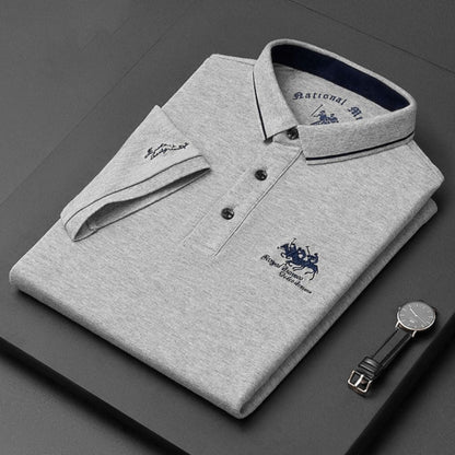 Mirevano | Contrast Trim Classic Polo Shirt
