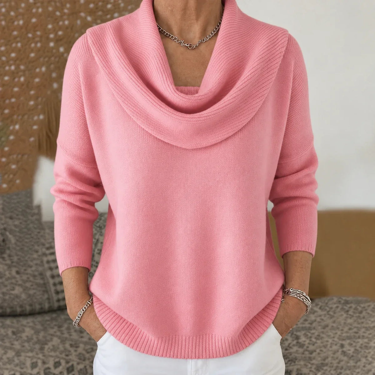 Arletta | Relaxed Cowl Neck Sweater
