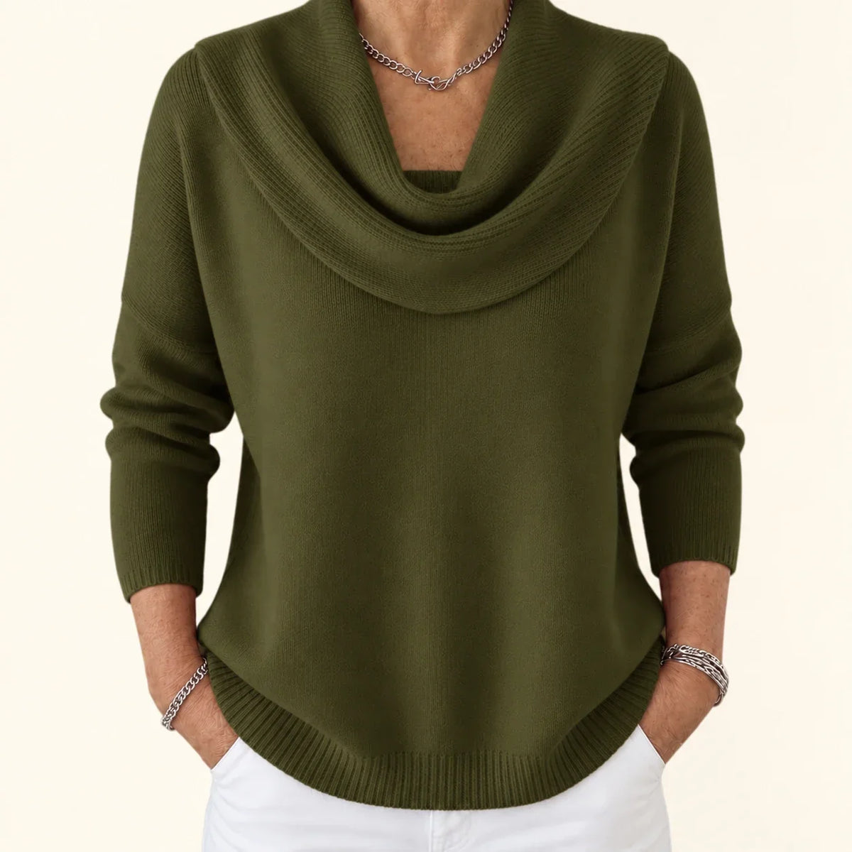 Arletta | Relaxed Cowl Neck Sweater