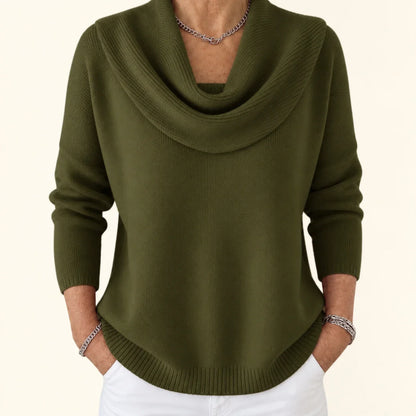 Arletta | Relaxed Cowl Neck Sweater