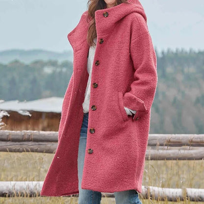 Umbrielle | Cozy Hooded Longline Coat