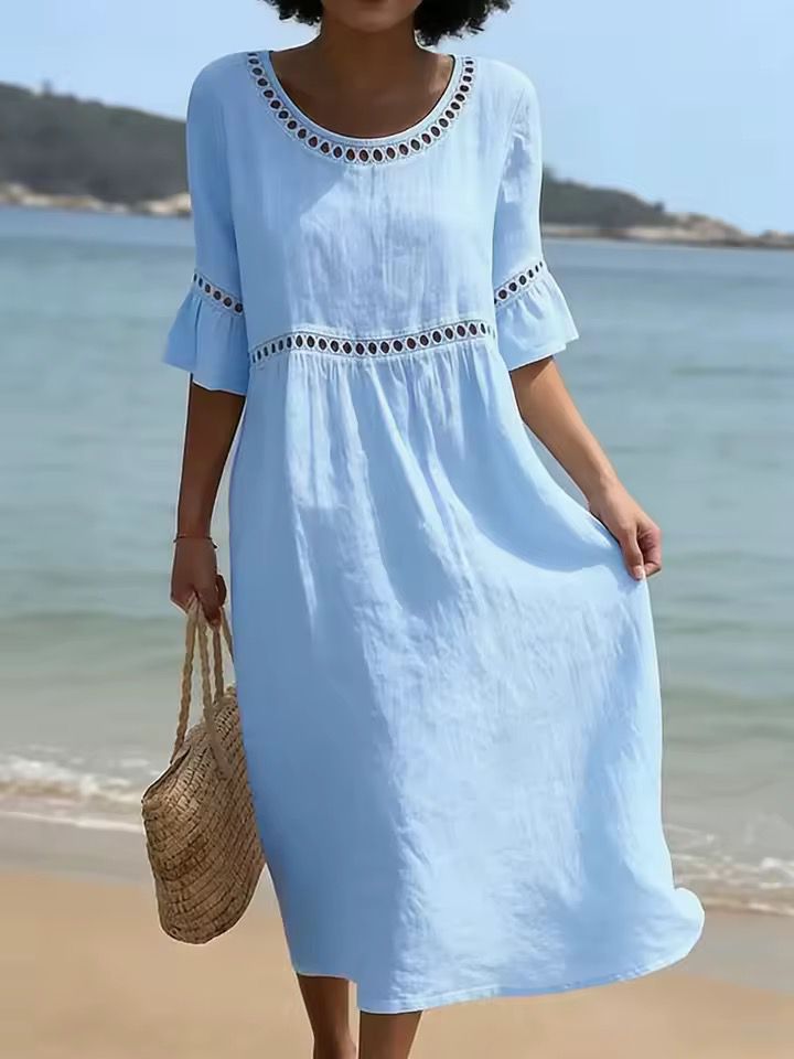 Undine | Relaxed Boho Beach Maxi Dress