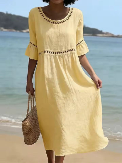 Undine | Relaxed Boho Beach Maxi Dress