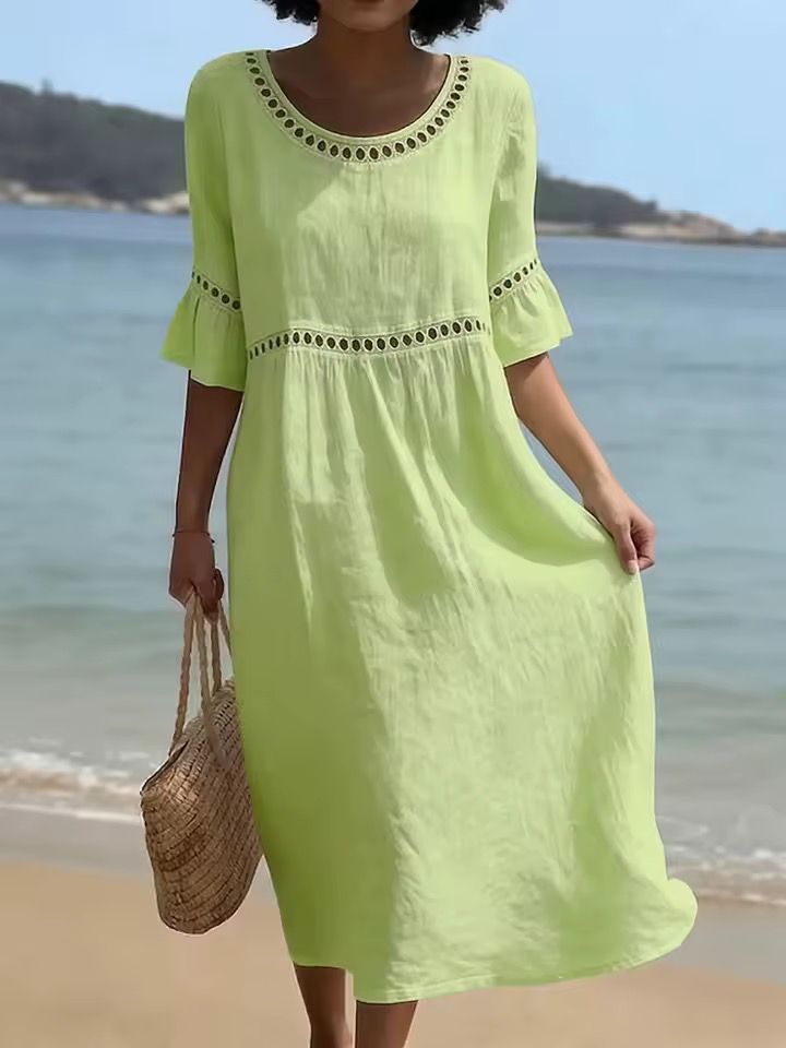 Undine | Relaxed Boho Beach Maxi Dress