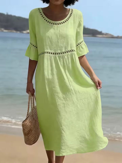 Undine | Relaxed Boho Beach Maxi Dress