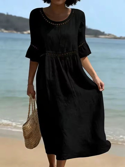 Undine | Relaxed Boho Beach Maxi Dress