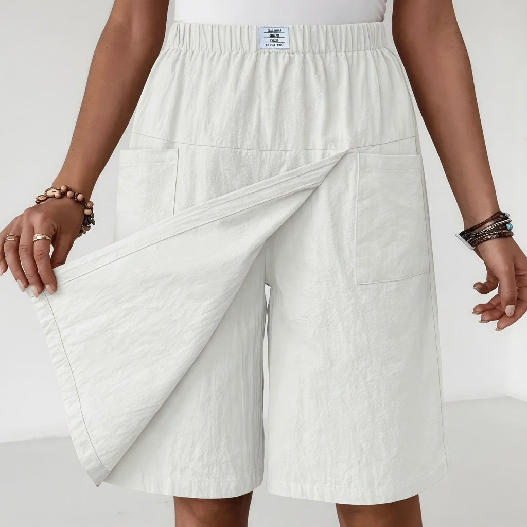 Aria | Relaxed Utility Bermuda Shorts