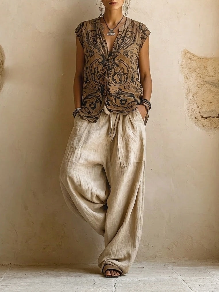 Lenora | Artistic Relaxed Three Piece Set