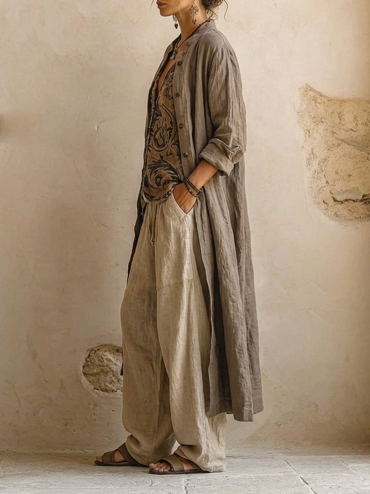 Lenora | Artistic Relaxed Three Piece Set