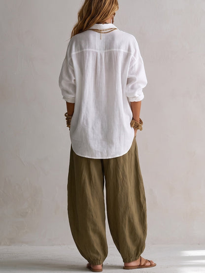 Fionnuala | Relaxed Wide Leg Two Piece Set
