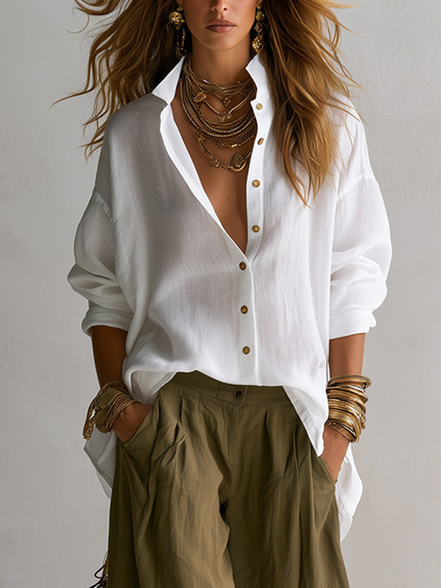 Fionnuala | Relaxed Wide Leg Two Piece Set