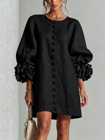 Esmirelle | Botanical Cuff Shift Dress