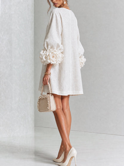 Briovelle | Statement Sleeve Shift Dress