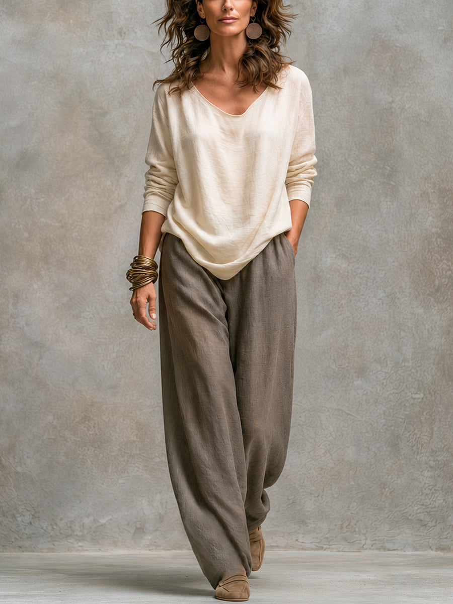 Mirabel | Draped Blazer Three Piece Set