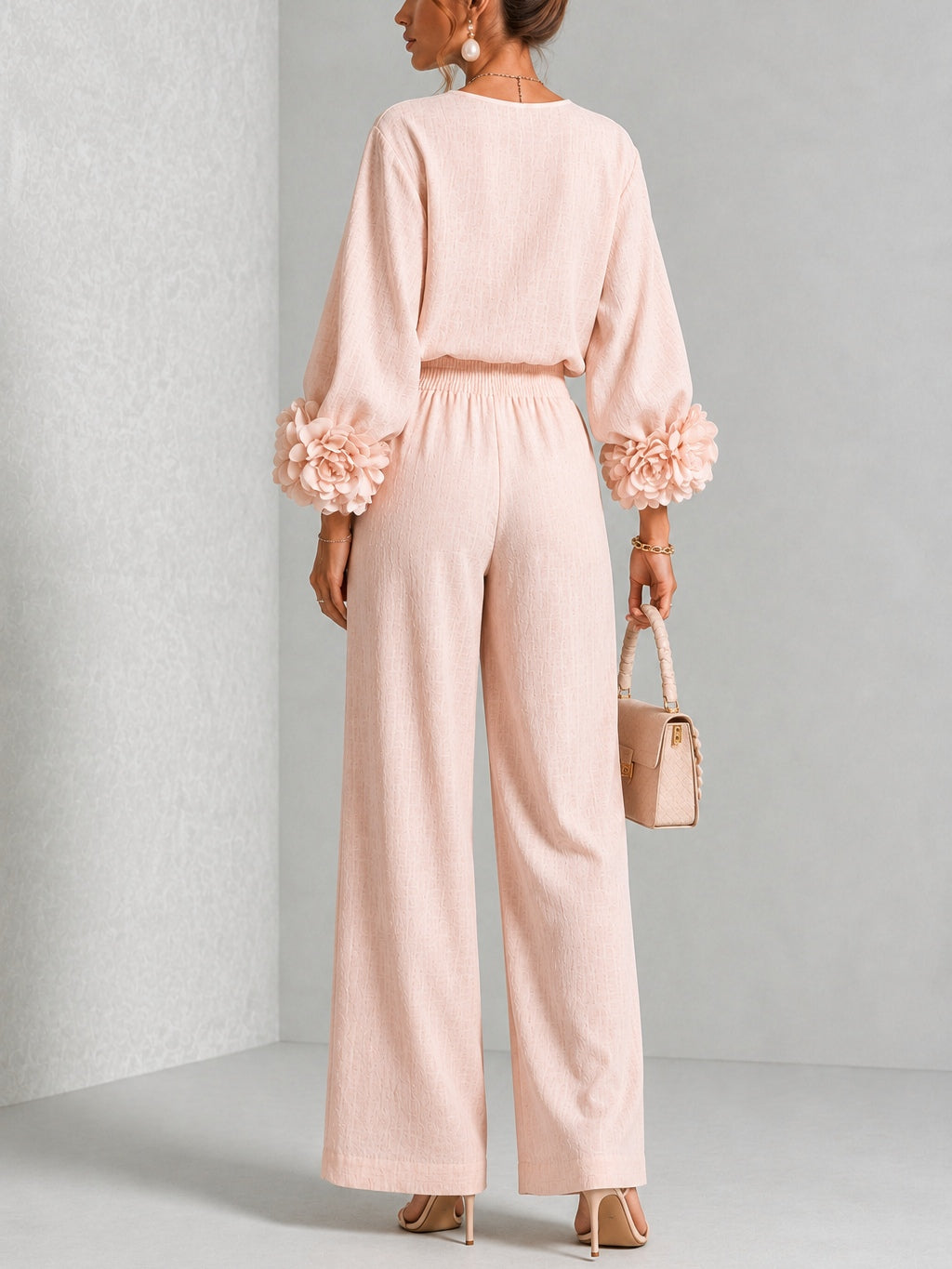 Ottavia | Relaxed Wide Leg Trouser Set