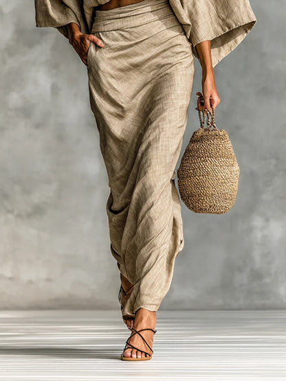 Sylverra | Batwing Sleeve Two Piece Set