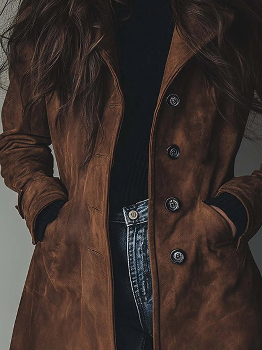 Ismerelle | Tailored Longline Button Coat