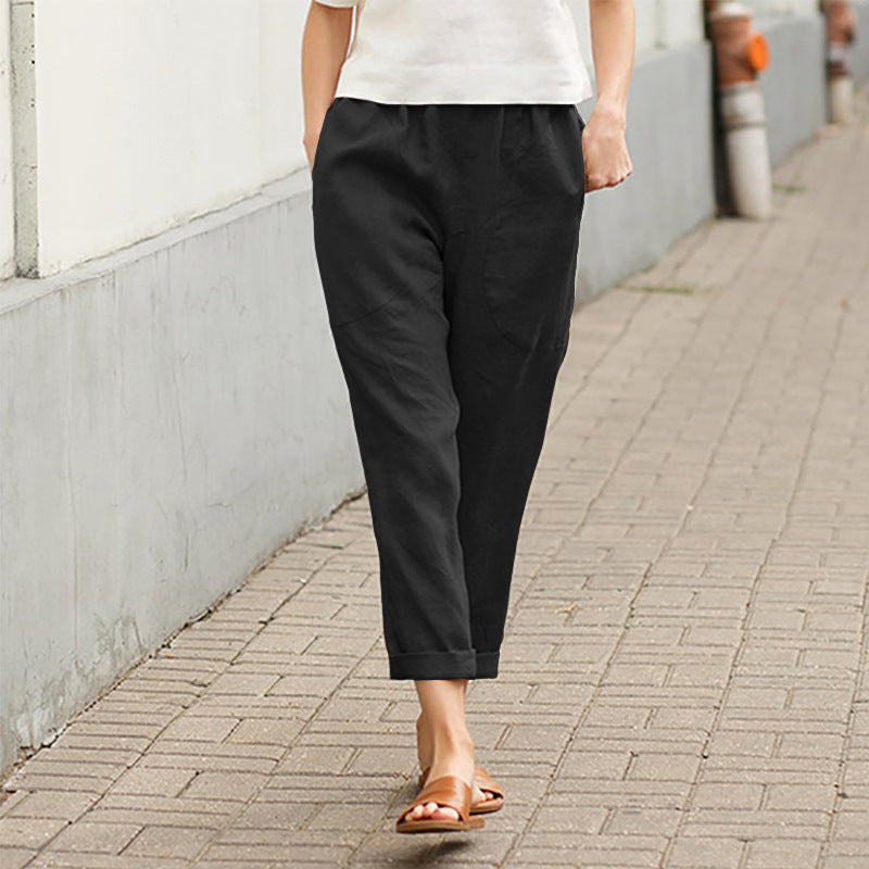 Gisella | Easy Wear Cropped Trousers