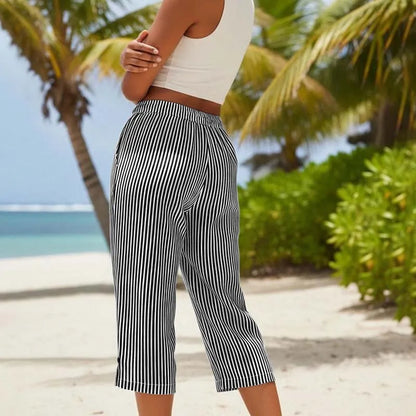 Brixtonia | Breezy Coastal Crop Pants