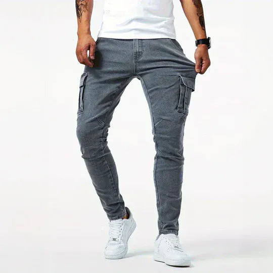Uriah | Performance Stretch Cargo Jeans