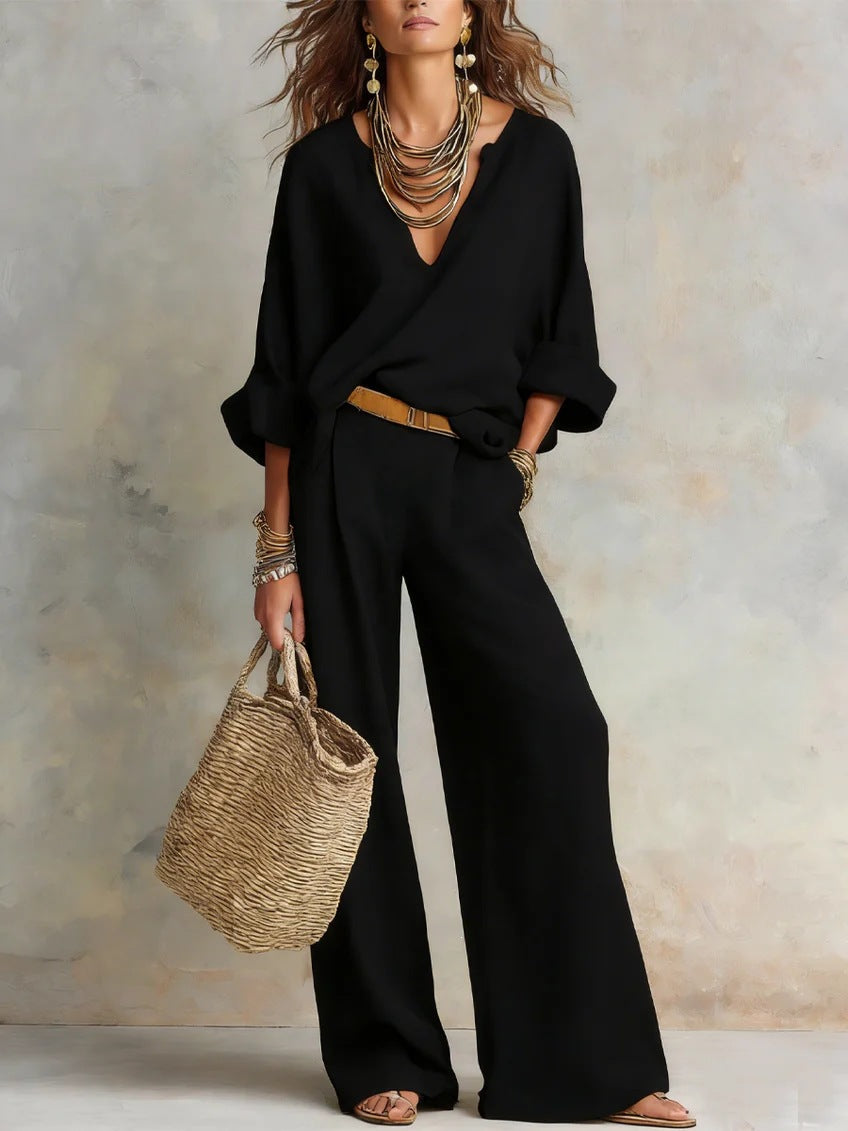 Zarevella | Breezy Linen Two Piece Set