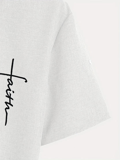 Tavrion | Henley Collar Casual Summer Shirt