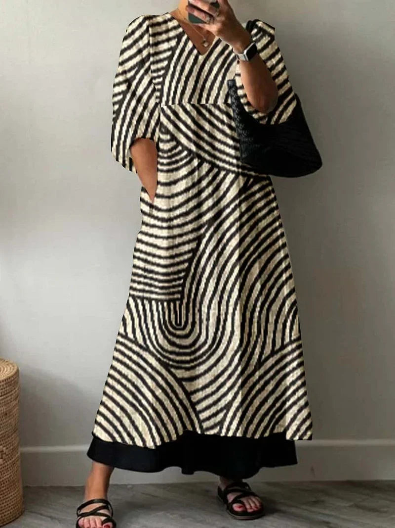 Ivelisse | Decorative Print Everyday Dress