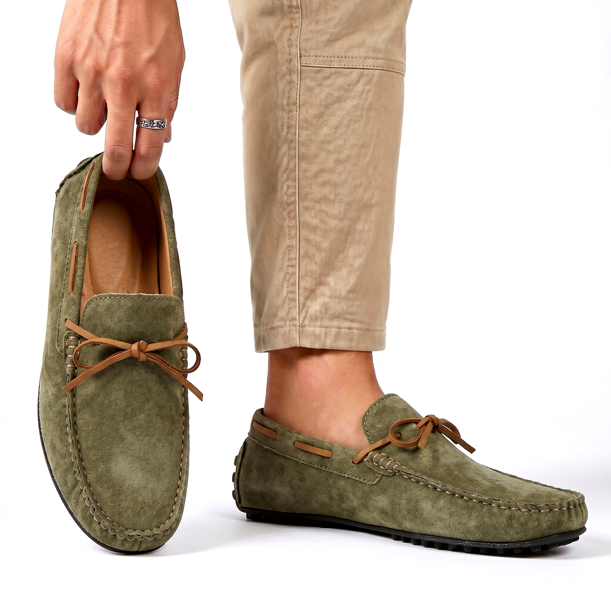 Corwyn | Flexible Slip On Moccasin Shoes
