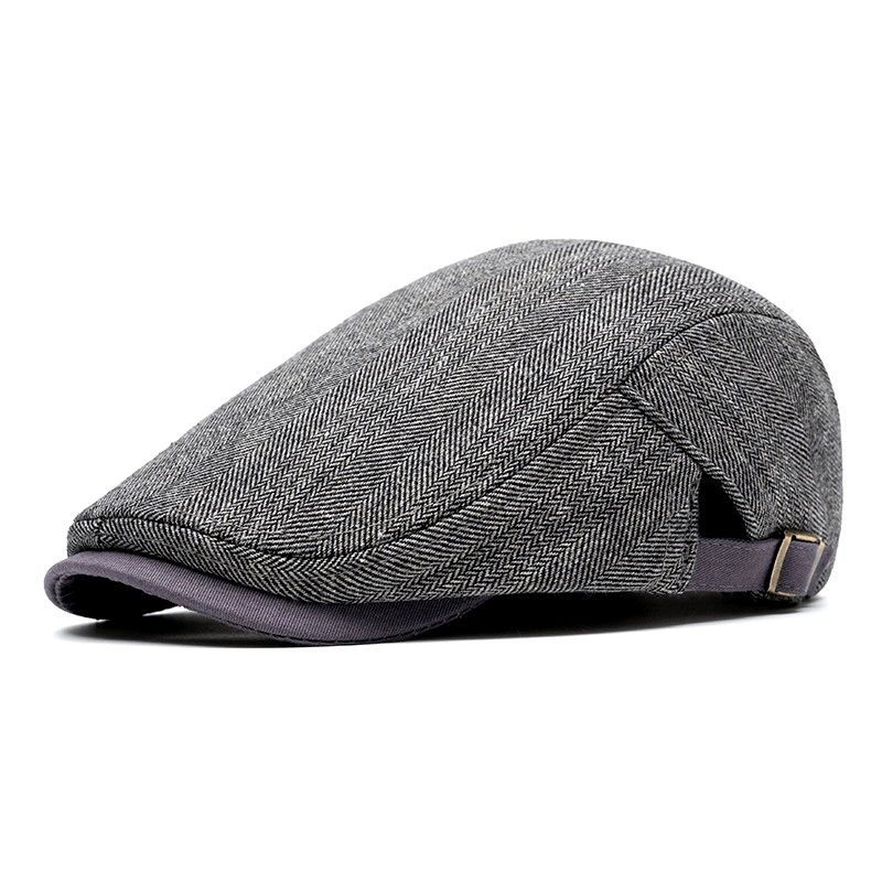 Cyril | Traditional Herringbone Flat Cap