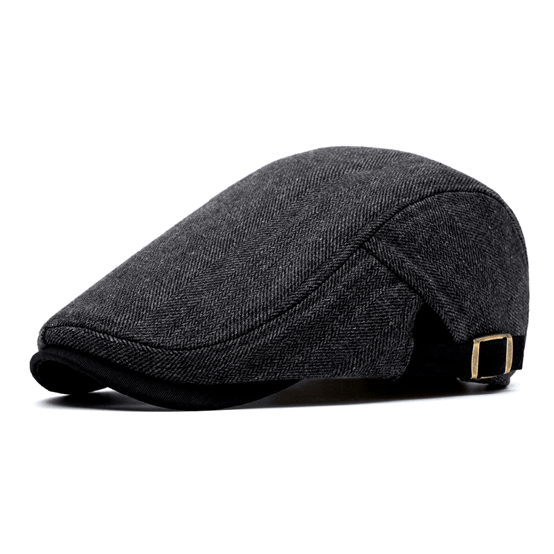 Cyril | Traditional Herringbone Flat Cap