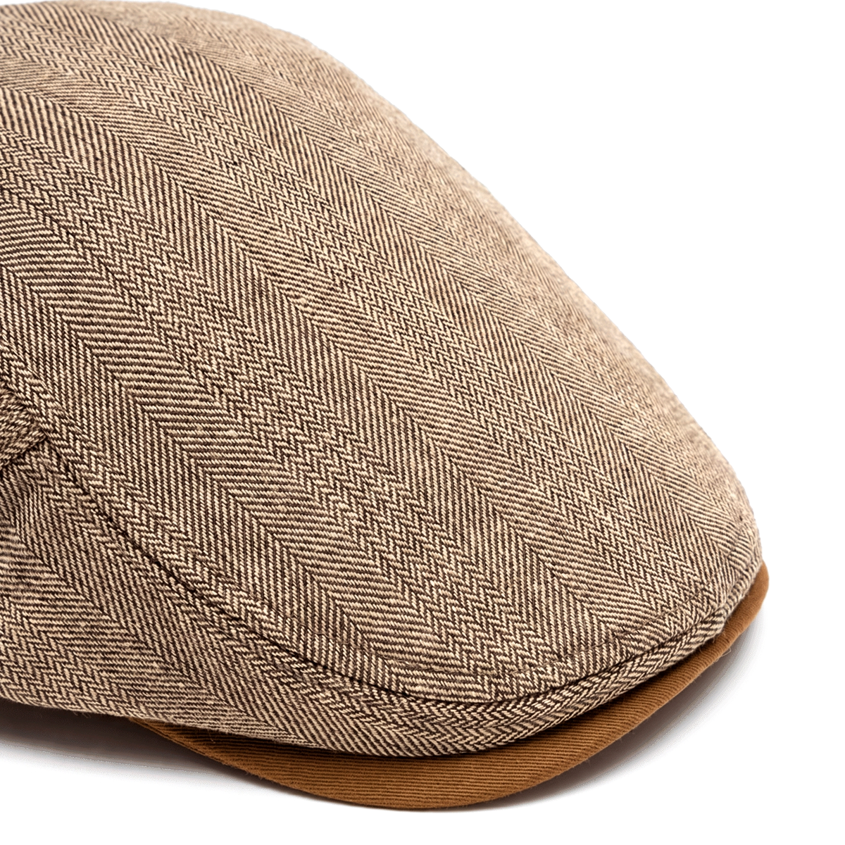 Fergus | Classic Herringbone Flat Cap