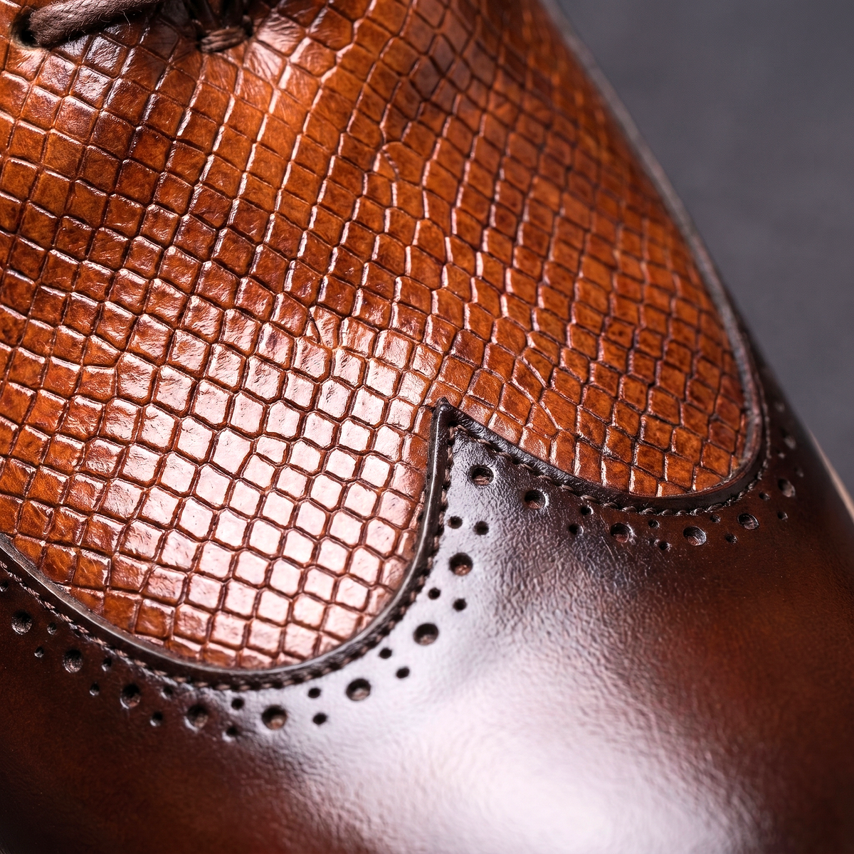 Nolan | Premium Leather Wingtip Shoes