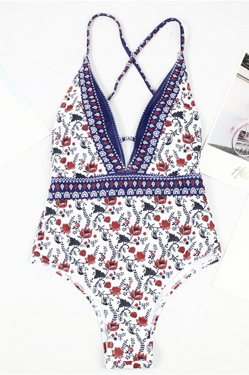Alouette | Bohemian Print One Piece Swimsuit