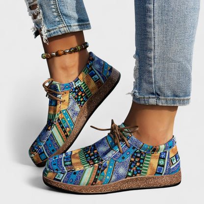 Ondina | Artistic Print Everyday Shoes