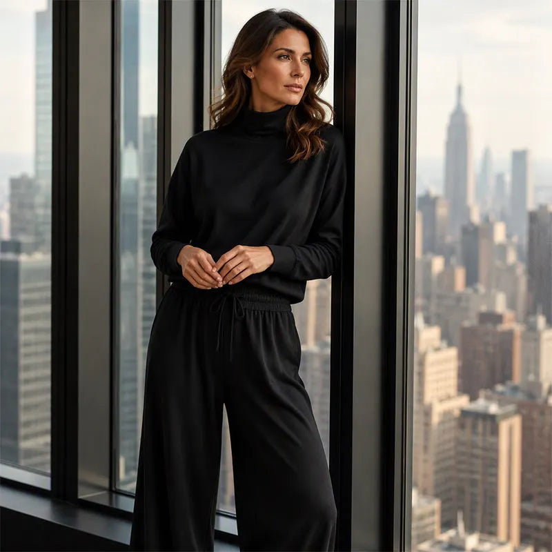 Amarisse | Soft Turtleneck Two Piece Set