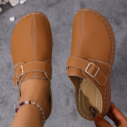 Virethia | Closed Toe Slip On Clogs