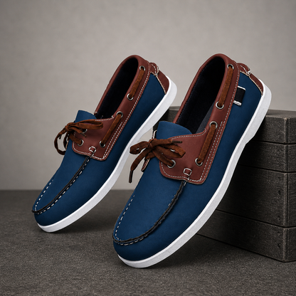 Preston | Lightweight Lace Up Deck Shoes