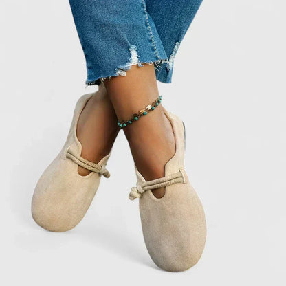 Marivette | Rounded Toe Everyday Flats