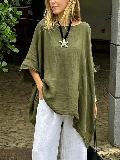 Maribel | Relaxed Oversized Tunic Blouse