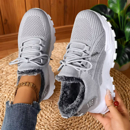 Bellina | Warm Fleece Lined Walking Sneakers