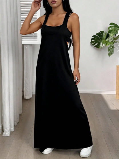 Celandra | Relaxed Fit Sleeveless Maxi Dress