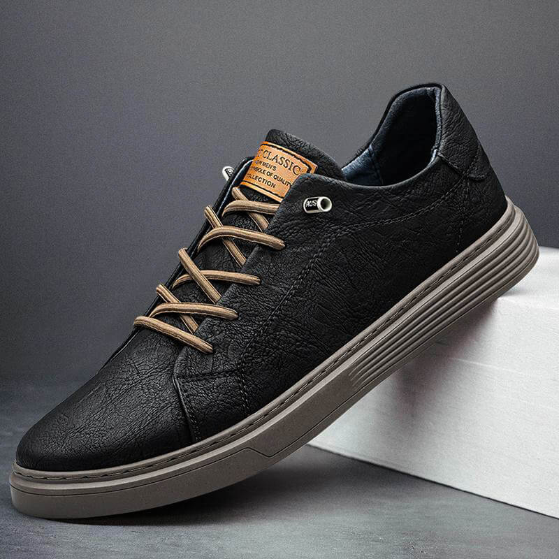 Jorvik | Classic Low Top Leather Sneakers