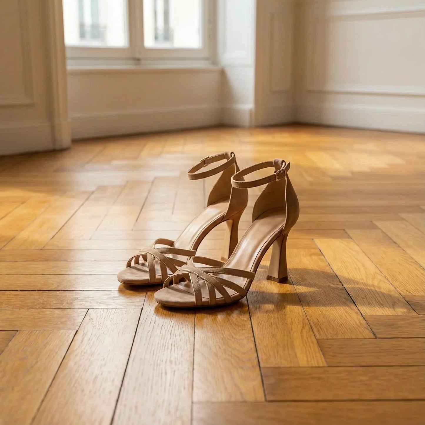 Valeska | Strappy Ankle Heel Sandals