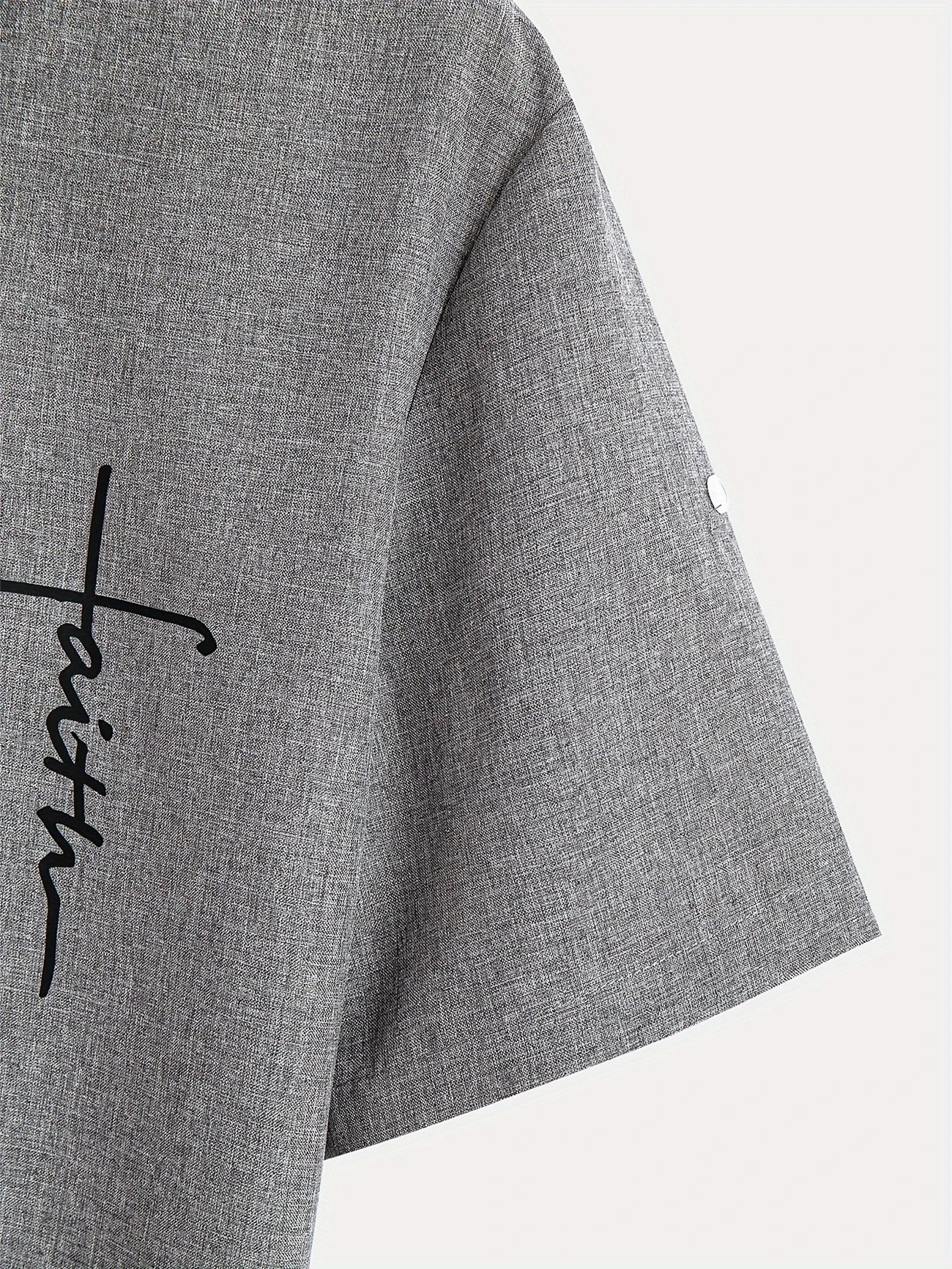 Tavrion | Henley Collar Casual Summer Shirt