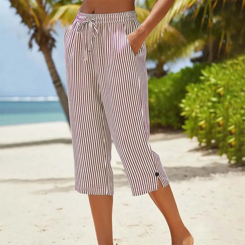 Brixtonia | Breezy Coastal Crop Pants