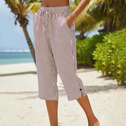 Brixtonia | Breezy Coastal Crop Pants