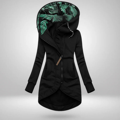 Nellie | Relaxed Hooded Longline Jacket