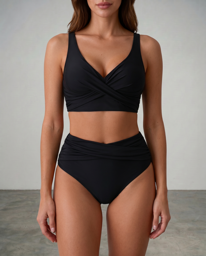 Ravella | High Waist Wrap Bikini Set