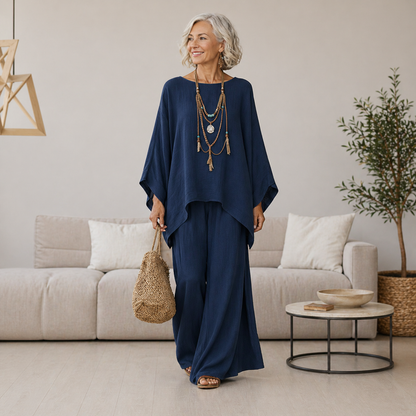 Brisette | Relaxed Drape Two Piece Set